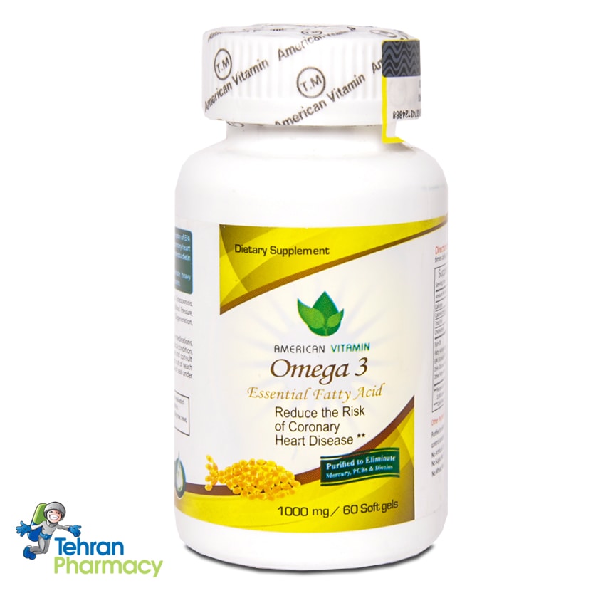 کپسول امگا 3 امریکن ویتامین - Omega3 